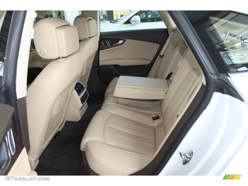 2013 Audi A7 3.0T quattro Premium Plus Rear Seat Photo #80255283
