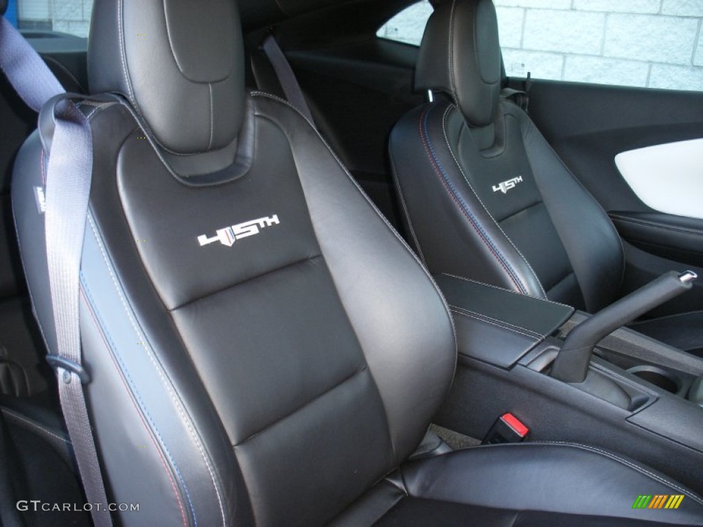 2012 Chevrolet Camaro LT 45th Anniversary Edition Coupe Front Seat Photo #80255291