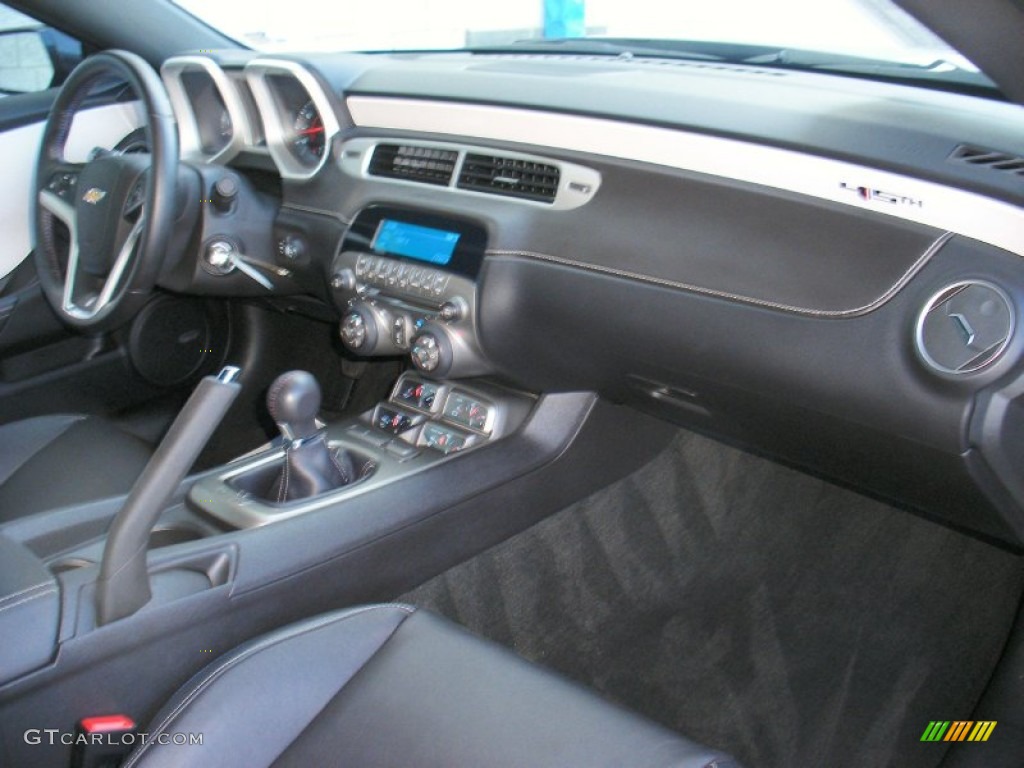 2012 Chevrolet Camaro LT 45th Anniversary Edition Coupe Black Dashboard Photo #80255369