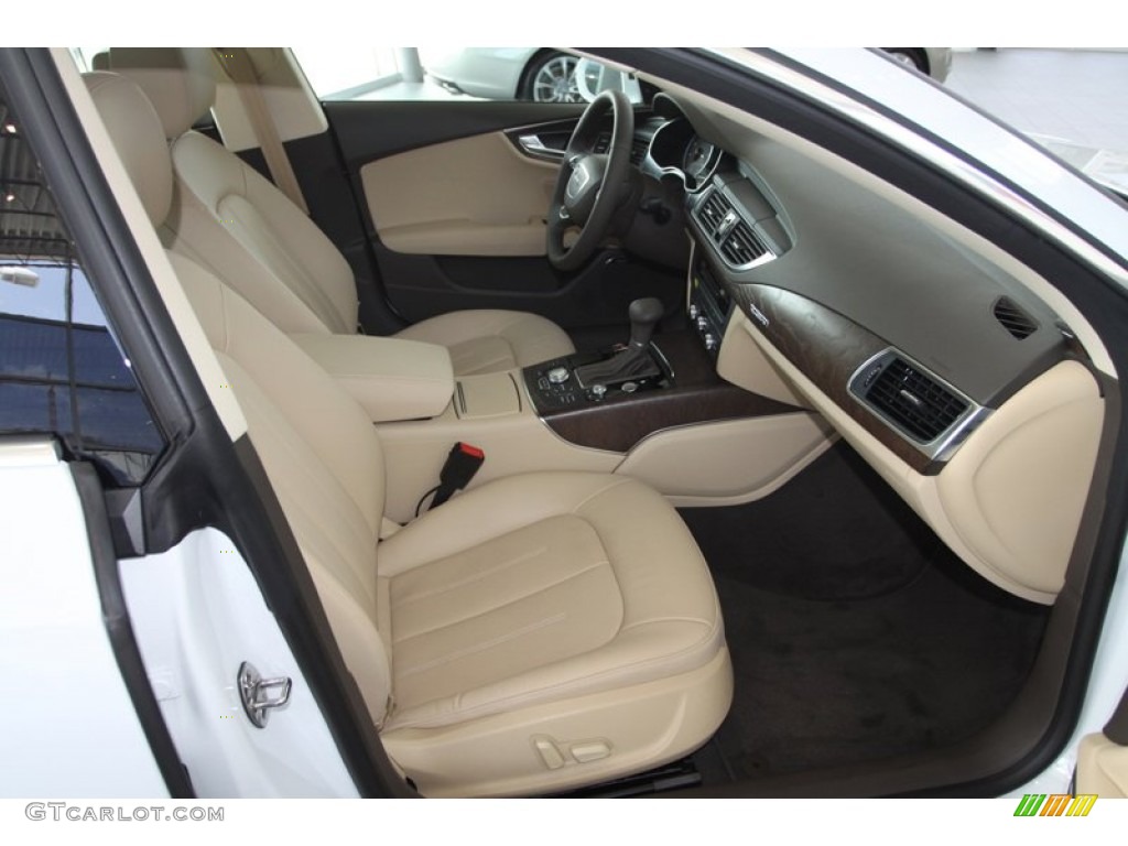 2013 Audi A7 3.0T quattro Premium Plus Front Seat Photo #80255422