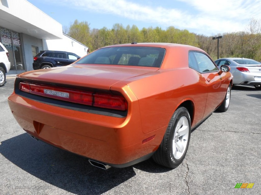 Toxic Orange Pearl 2011 Dodge Challenger SE Exterior Photo #80256162