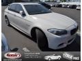 Alpine White 2012 BMW 5 Series 550i Sedan
