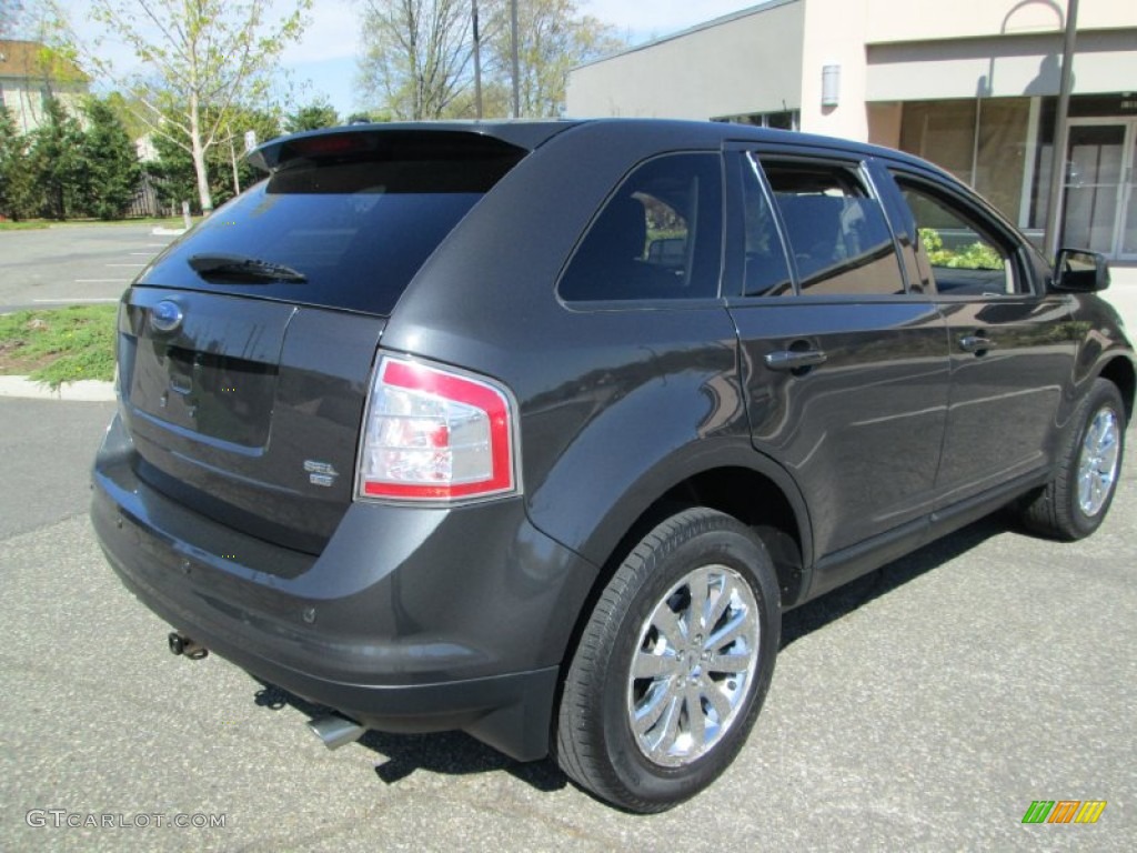 2007 Edge SEL Plus AWD - Carbon Metallic / Charcoal Black photo #7