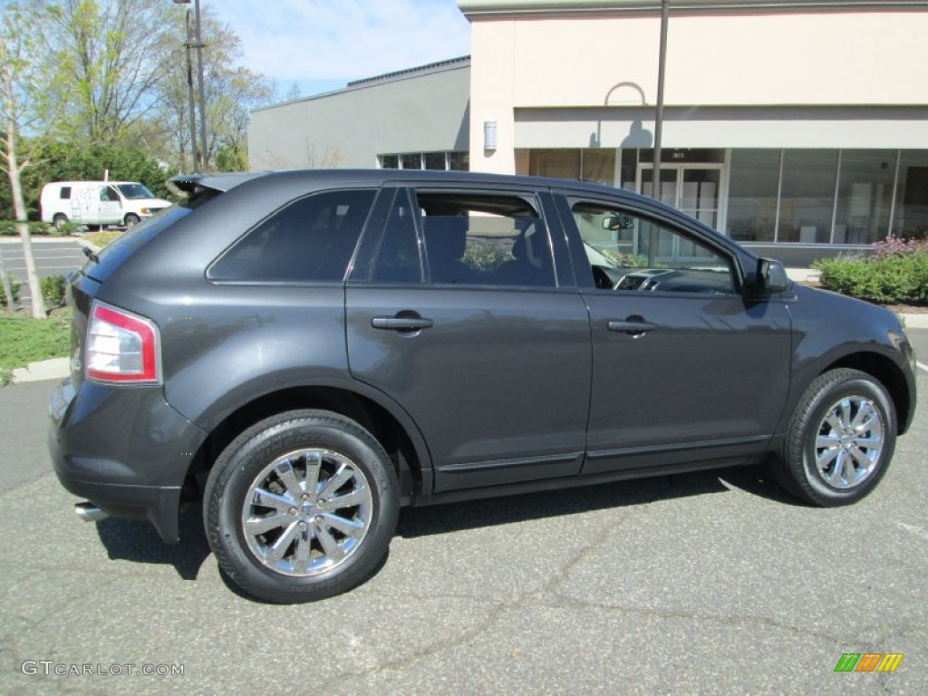 2007 Edge SEL Plus AWD - Carbon Metallic / Charcoal Black photo #8