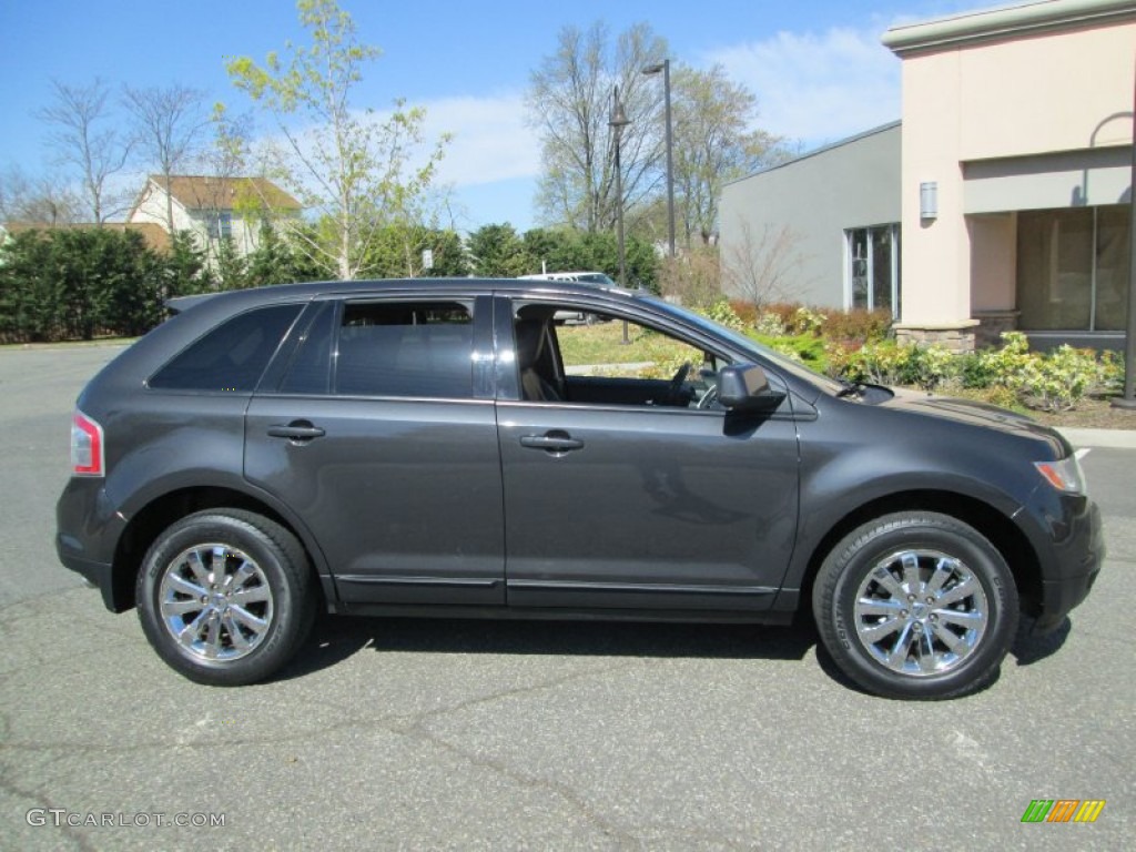 2007 Edge SEL Plus AWD - Carbon Metallic / Charcoal Black photo #9
