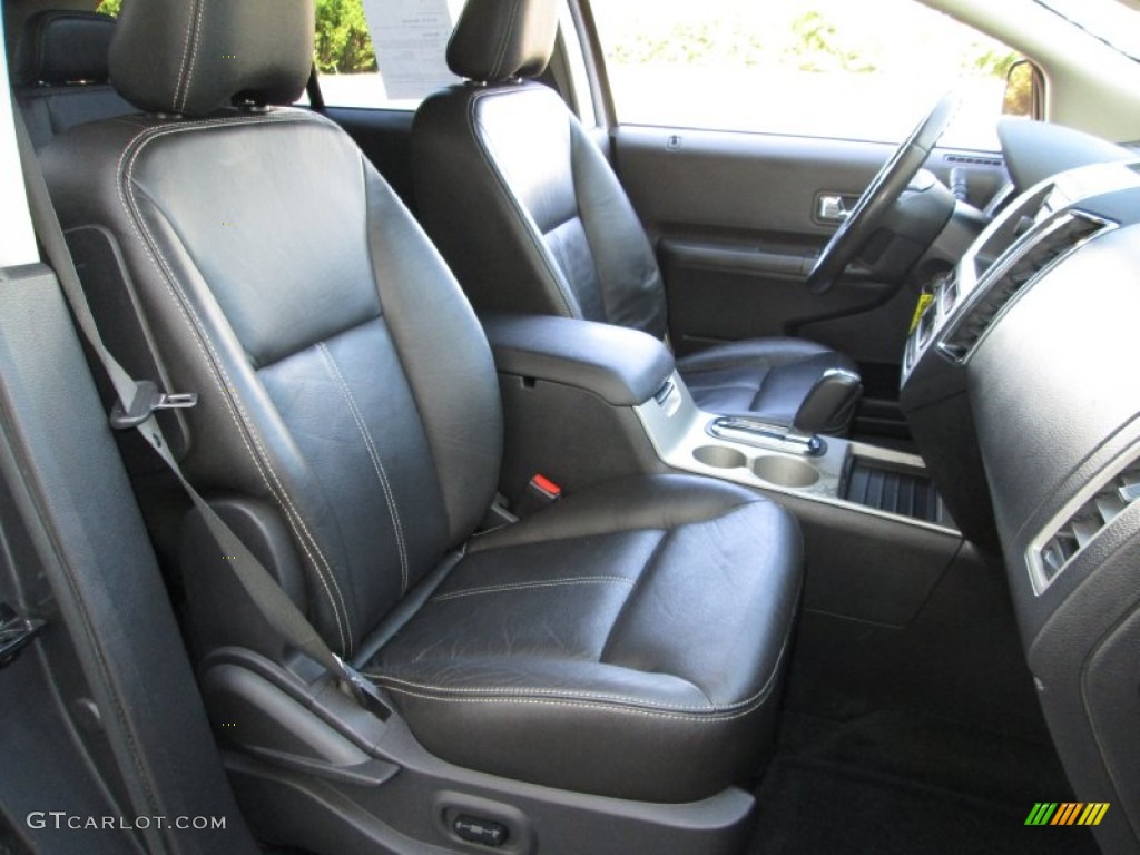 2007 Edge SEL Plus AWD - Carbon Metallic / Charcoal Black photo #14