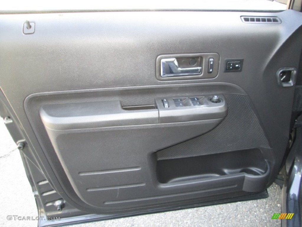 2007 Edge SEL Plus AWD - Carbon Metallic / Charcoal Black photo #28