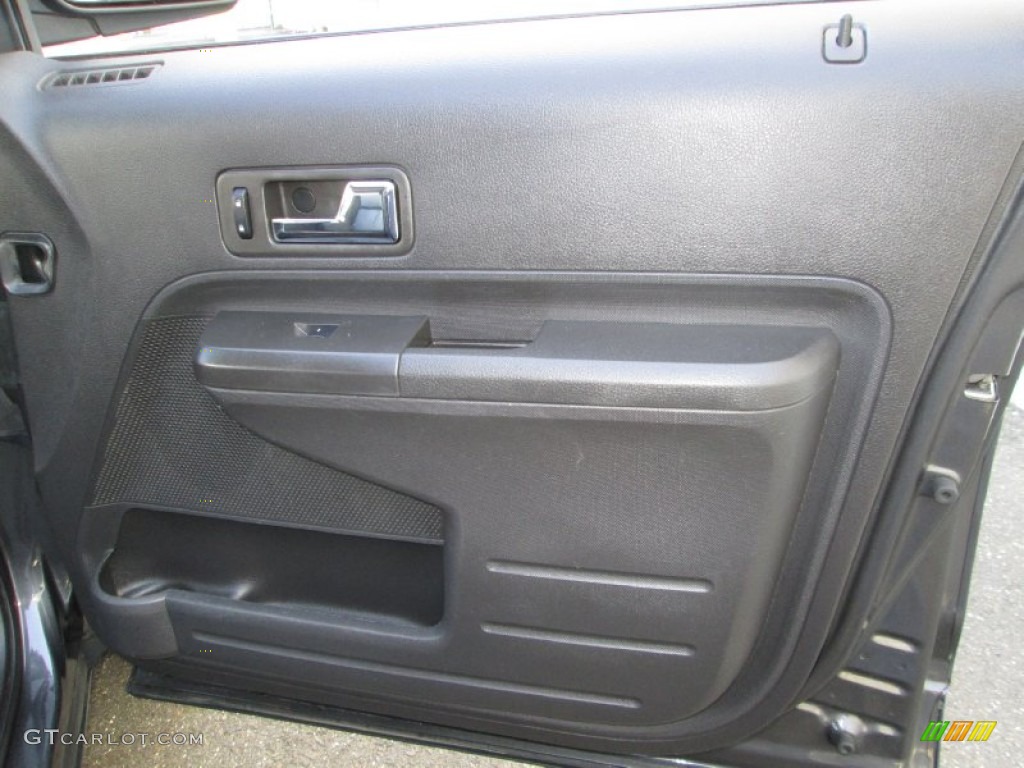 2007 Edge SEL Plus AWD - Carbon Metallic / Charcoal Black photo #29