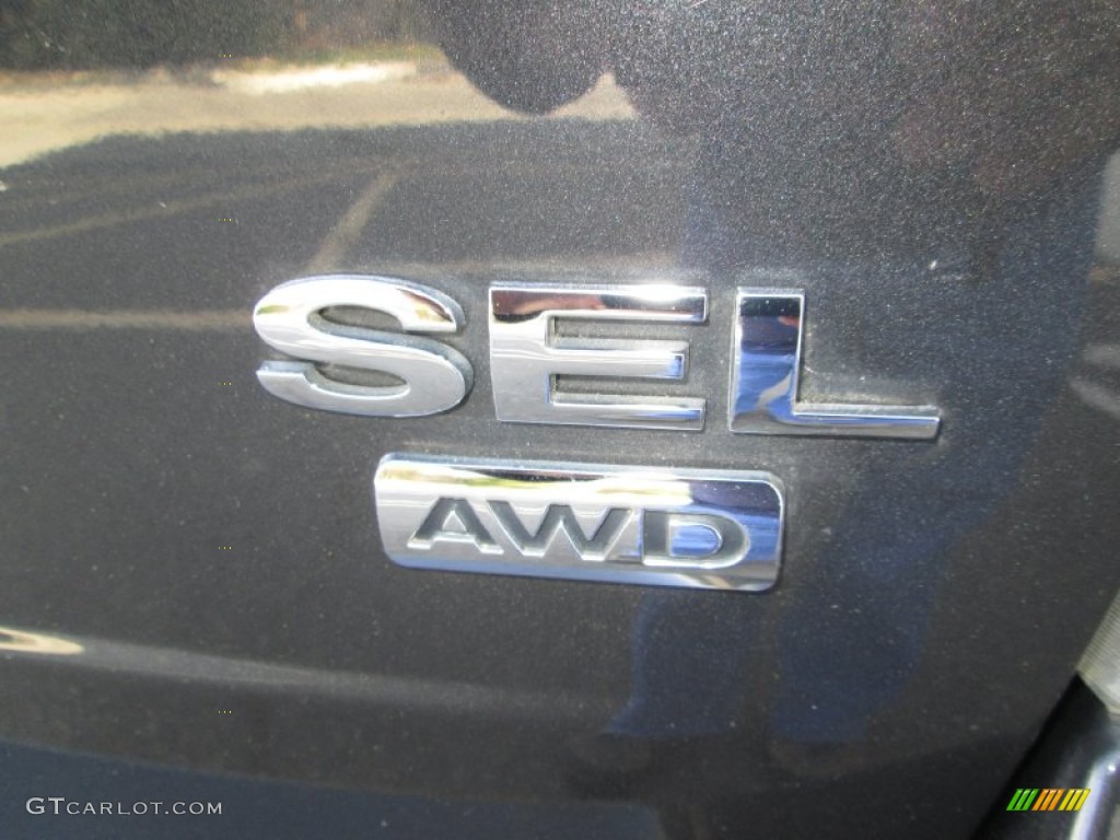 2007 Edge SEL Plus AWD - Carbon Metallic / Charcoal Black photo #30