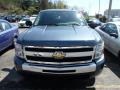 2010 Blue Granite Metallic Chevrolet Silverado 1500 LT Extended Cab 4x4  photo #2