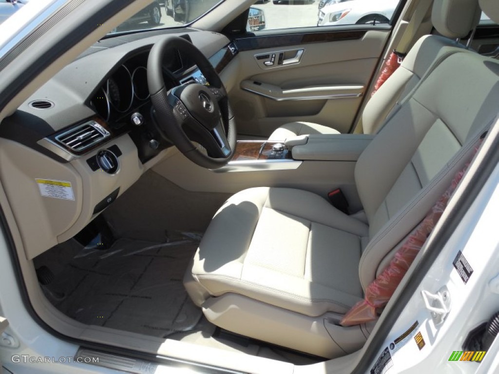 2014 E 350 Sedan - Diamond White Metallic / Silk Beige/Espresso Brown photo #7