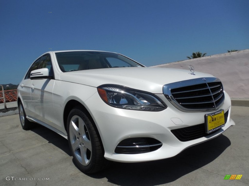 2014 E 350 Sedan - Diamond White Metallic / Silk Beige/Espresso Brown photo #11
