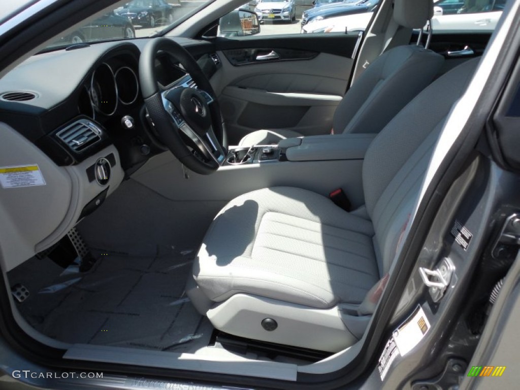 Ash/Black Interior 2014 Mercedes-Benz CLS 550 Coupe Photo #80257756