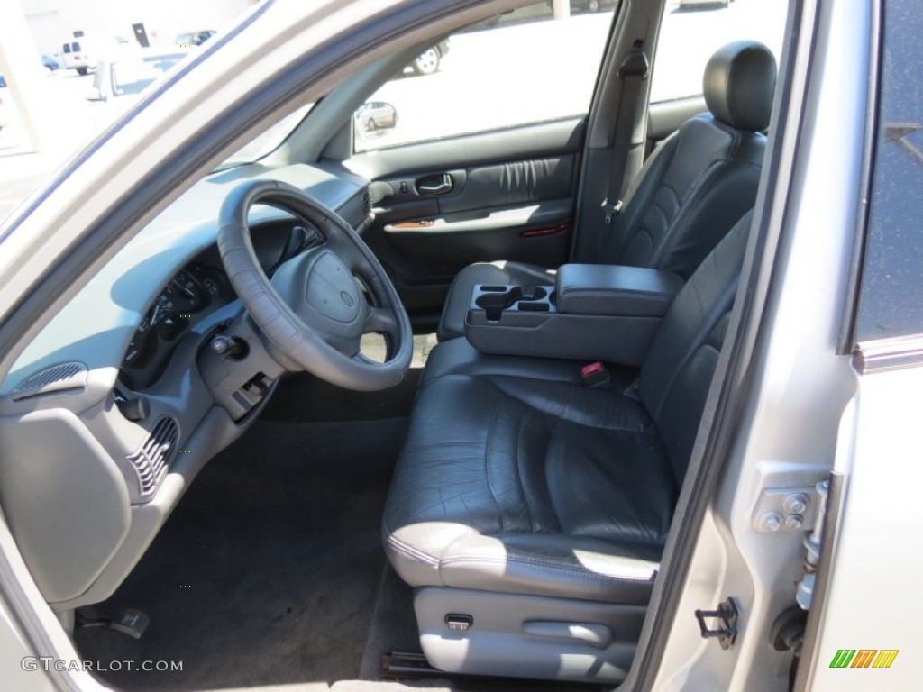 Graphite Interior 2002 Buick Century Limited Photo #80258639
