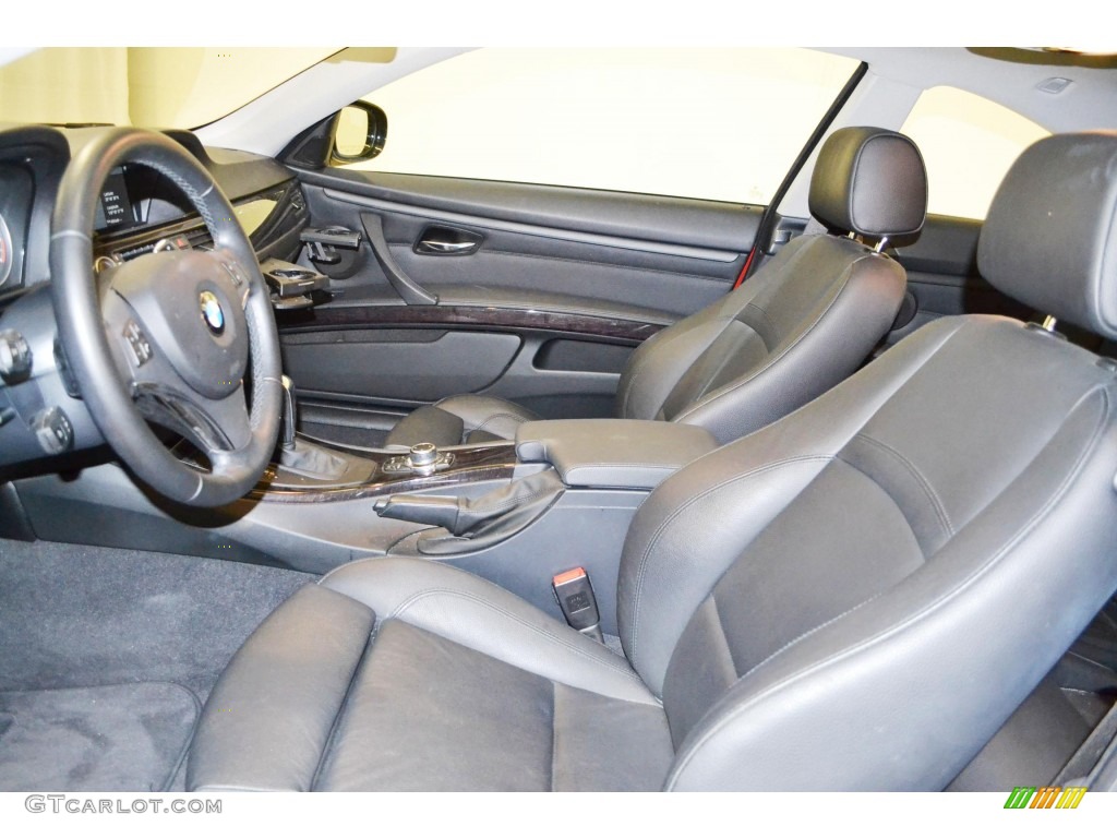 Black Interior 2011 BMW 3 Series 328i Coupe Photo #80258747