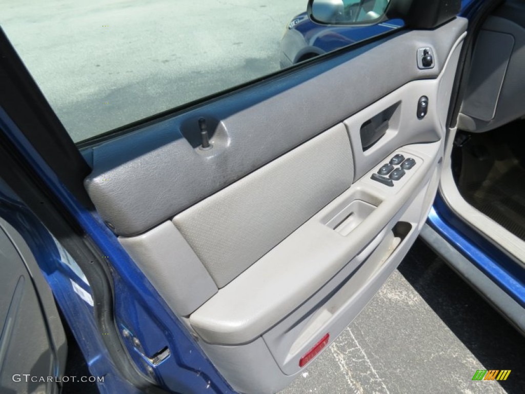 2003 Ford Taurus SE Medium Graphite Door Panel Photo #80259257