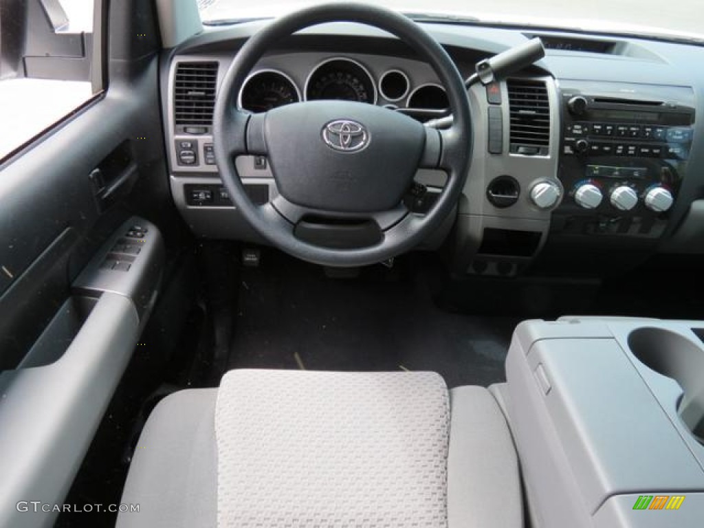 2013 Toyota Tundra SR5 Double Cab Graphite Dashboard Photo #80259359