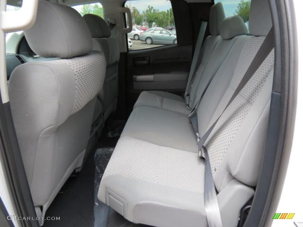 2013 Toyota Tundra SR5 Double Cab Rear Seat Photo #80259377