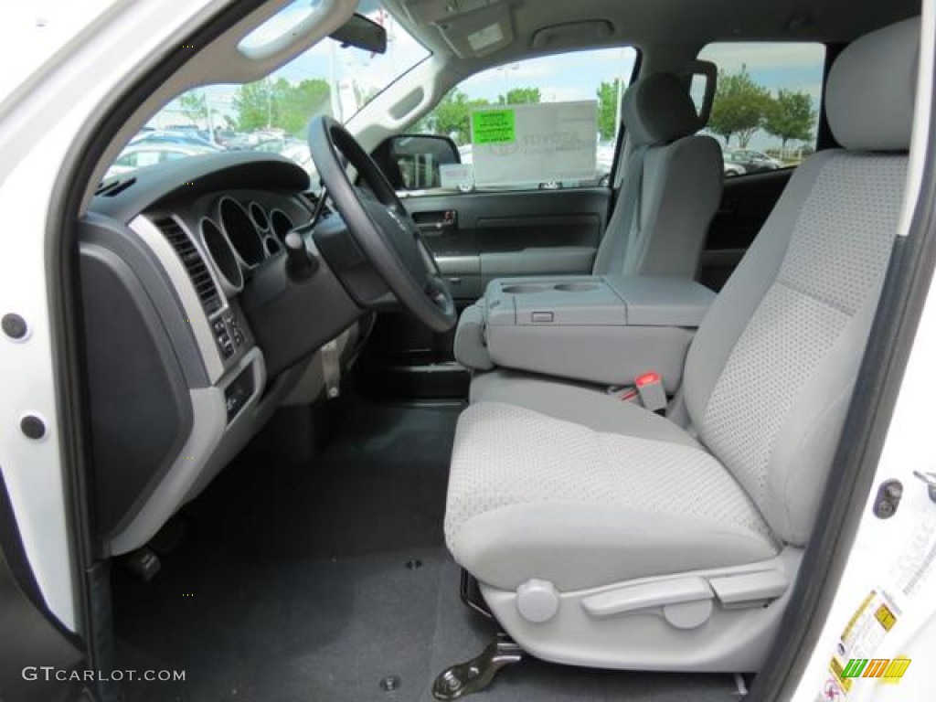 Graphite Interior 2013 Toyota Tundra SR5 Double Cab Photo #80259416