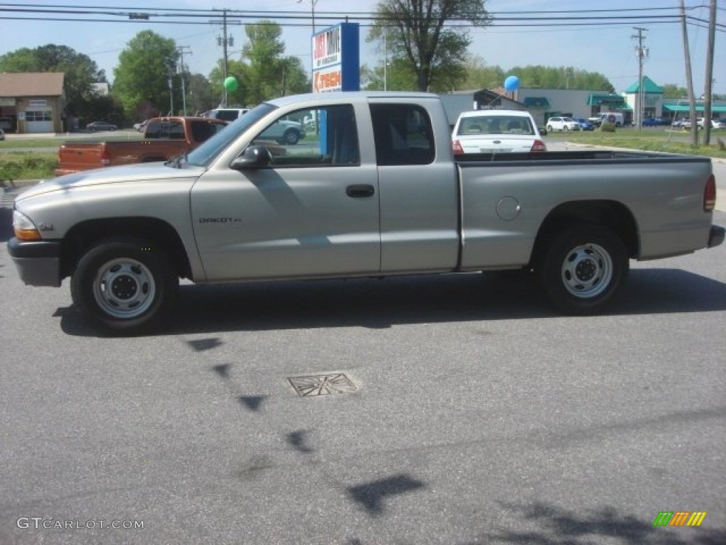 Light Driftwood Satin Glow 1999 Dodge Dakota Extended Cab Exterior Photo #80259477