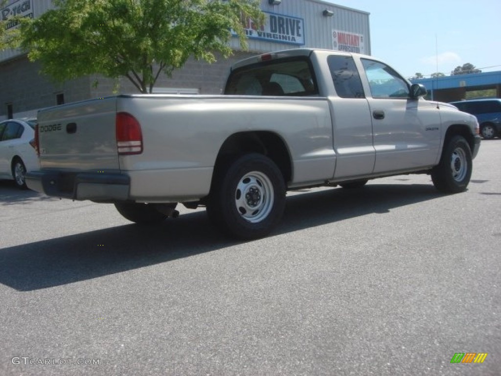 1999 Dakota Extended Cab - Light Driftwood Satin Glow / Mist Gray photo #5