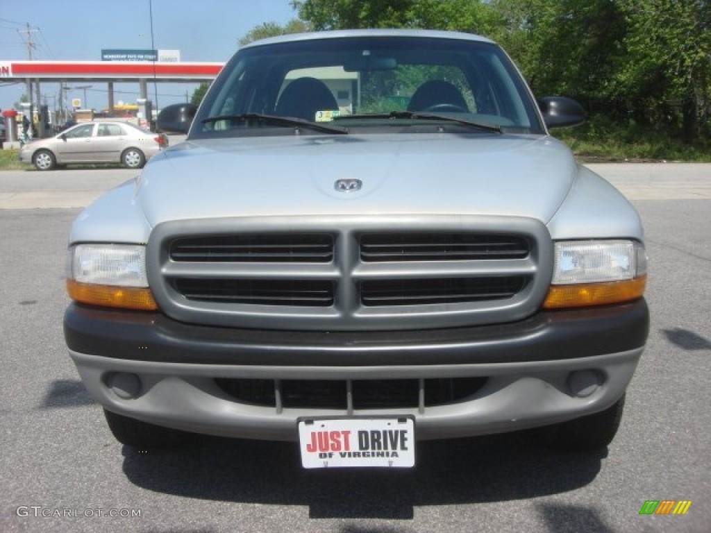 1999 Dakota Extended Cab - Light Driftwood Satin Glow / Mist Gray photo #8