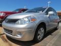 Brilliant Silver Metallic 2011 Nissan Versa 1.8 S Sedan