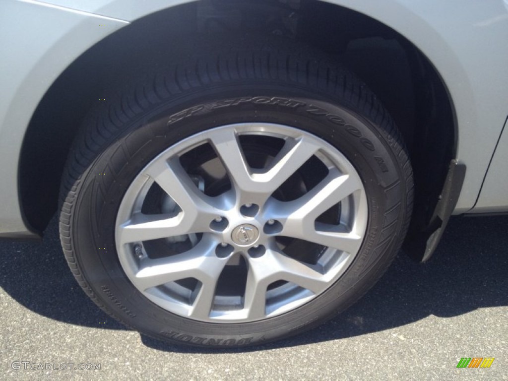 2011 Rogue SL AWD - Silver Ice Metallic / Black photo #3