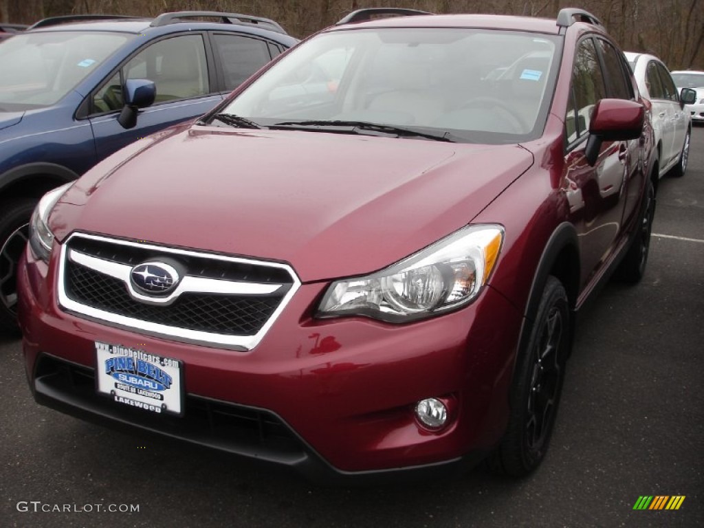 2013 XV Crosstrek 2.0 Limited - Venetian Red Pearl / Ivory photo #1