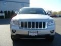 2012 Bright Silver Metallic Jeep Grand Cherokee Overland 4x4  photo #2