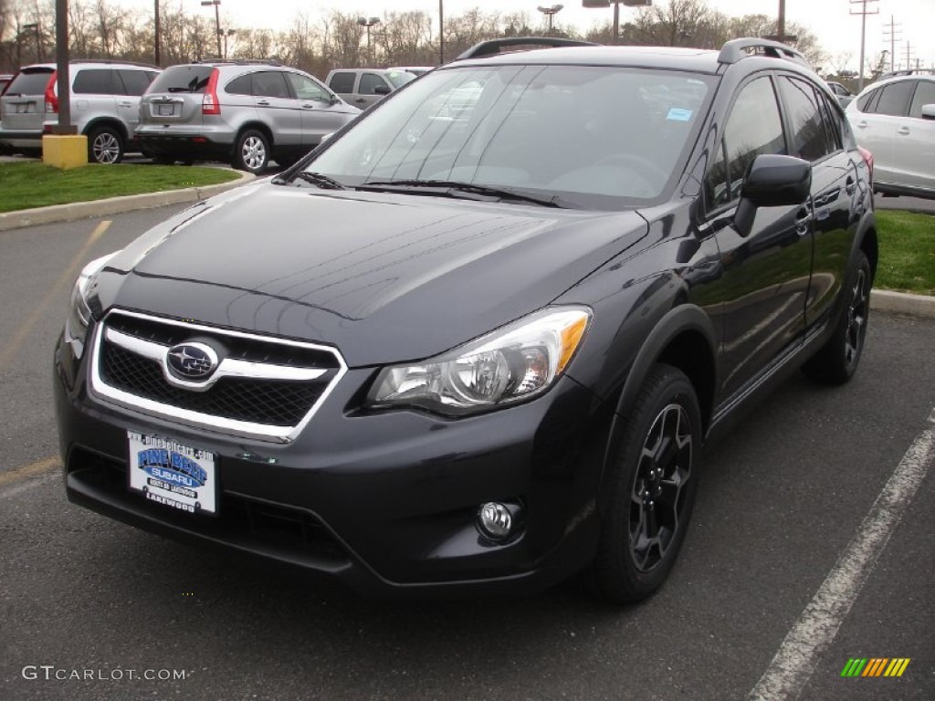 2013 XV Crosstrek 2.0 Premium - Dark Gray Metallic / Black photo #1