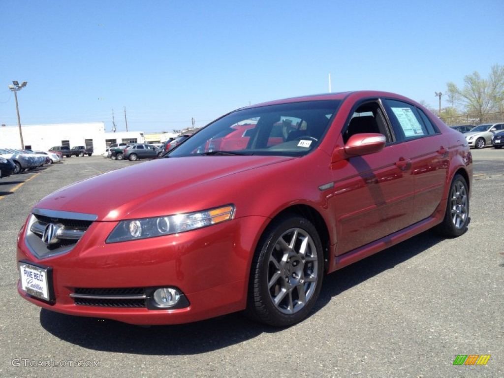 2008 Moroccan Red Pearl Acura Tl 3 5 Type S 80225673