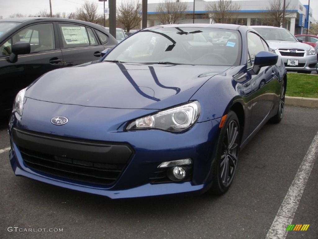 2013 BRZ Limited - Galaxy Blue Silica / Black Leather/Alcantara photo #1