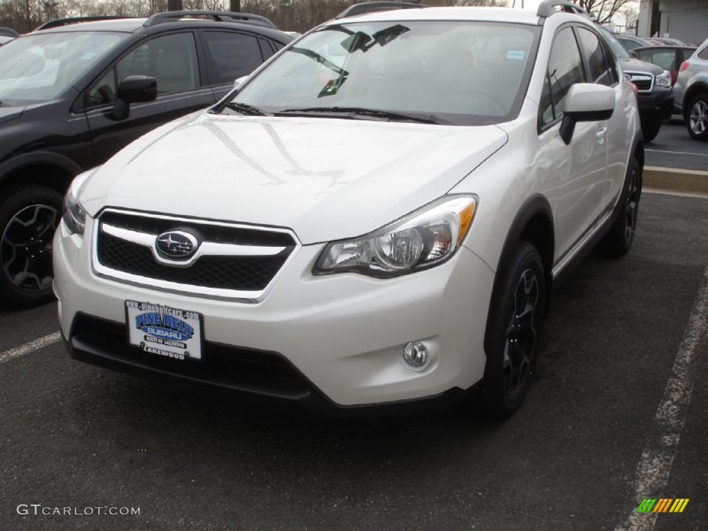 2013 XV Crosstrek 2.0 Premium - Satin White Pearl / Ivory photo #1