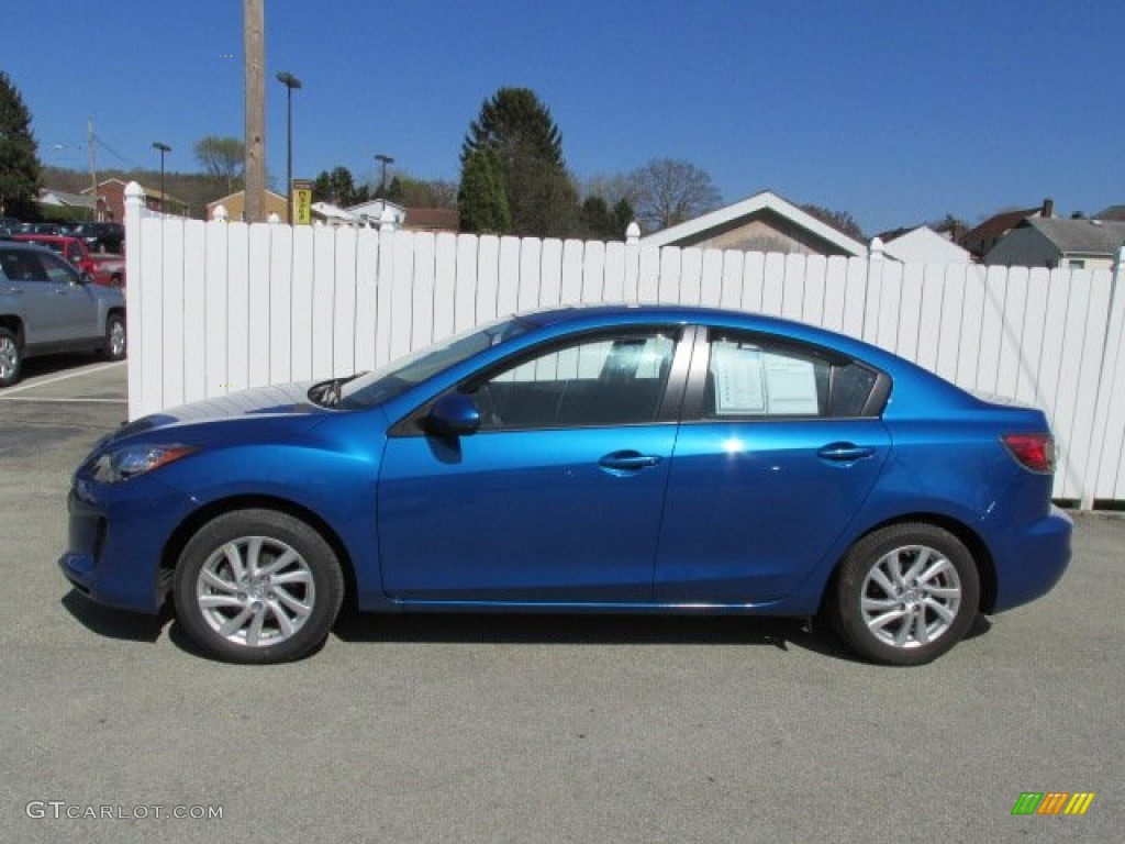 Sky Blue Mica 2012 Mazda MAZDA3 i Touring 4 Door Exterior Photo #80264717