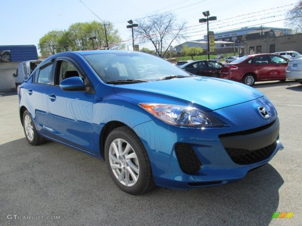 Sky Blue Mica 2012 Mazda MAZDA3 i Touring 4 Door Exterior Photo #80264758