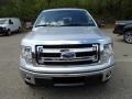 2013 Ingot Silver Metallic Ford F150 XLT SuperCab 4x4  photo #3