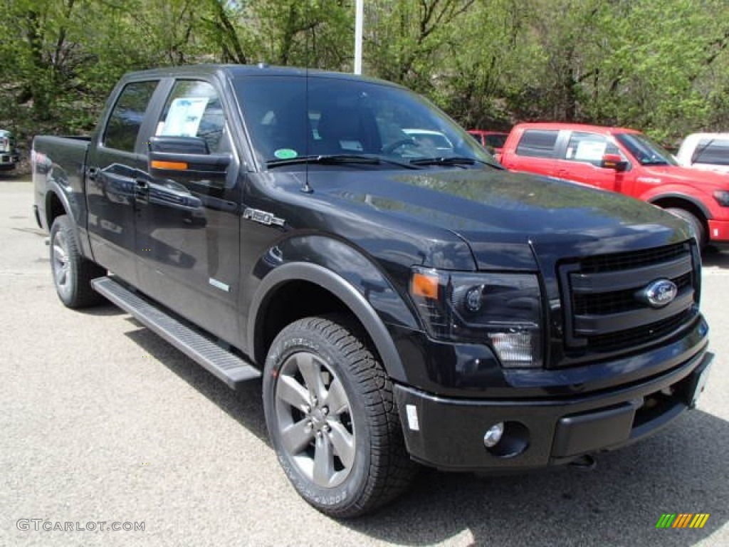 Tuxedo Black Metallic 2013 Ford F150 FX4 SuperCrew 4x4 Exterior Photo #80265465