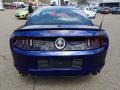 2014 Deep Impact Blue Ford Mustang V6 Premium Coupe  photo #7