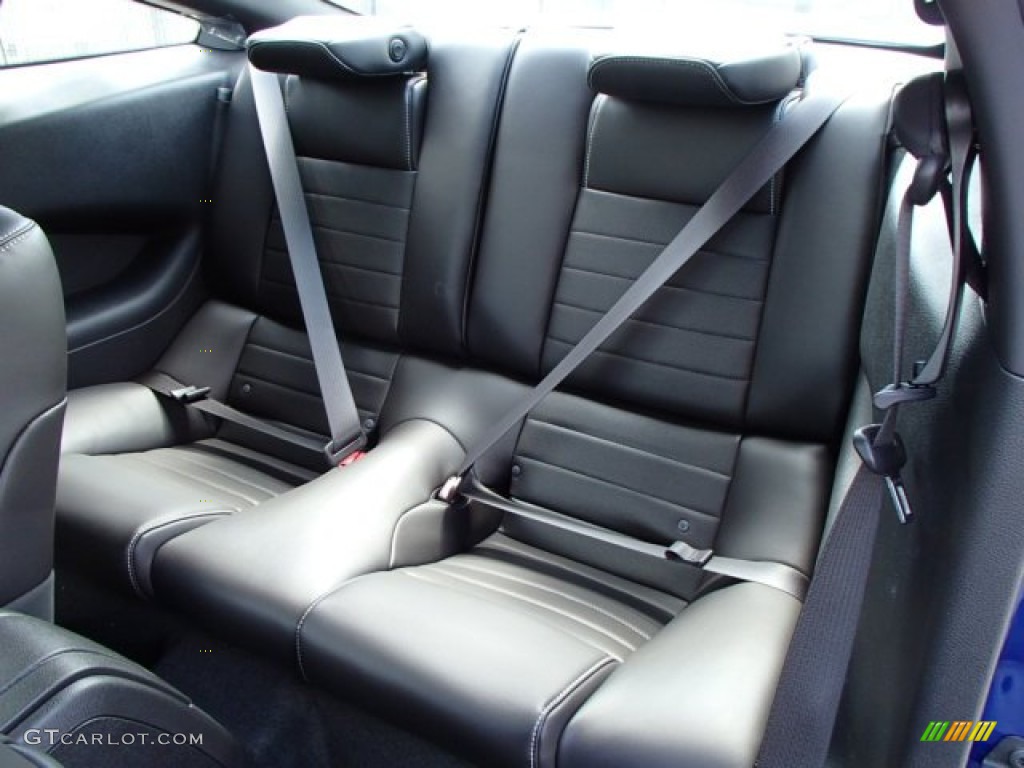 2014 Ford Mustang V6 Premium Coupe Rear Seat Photo #80266232