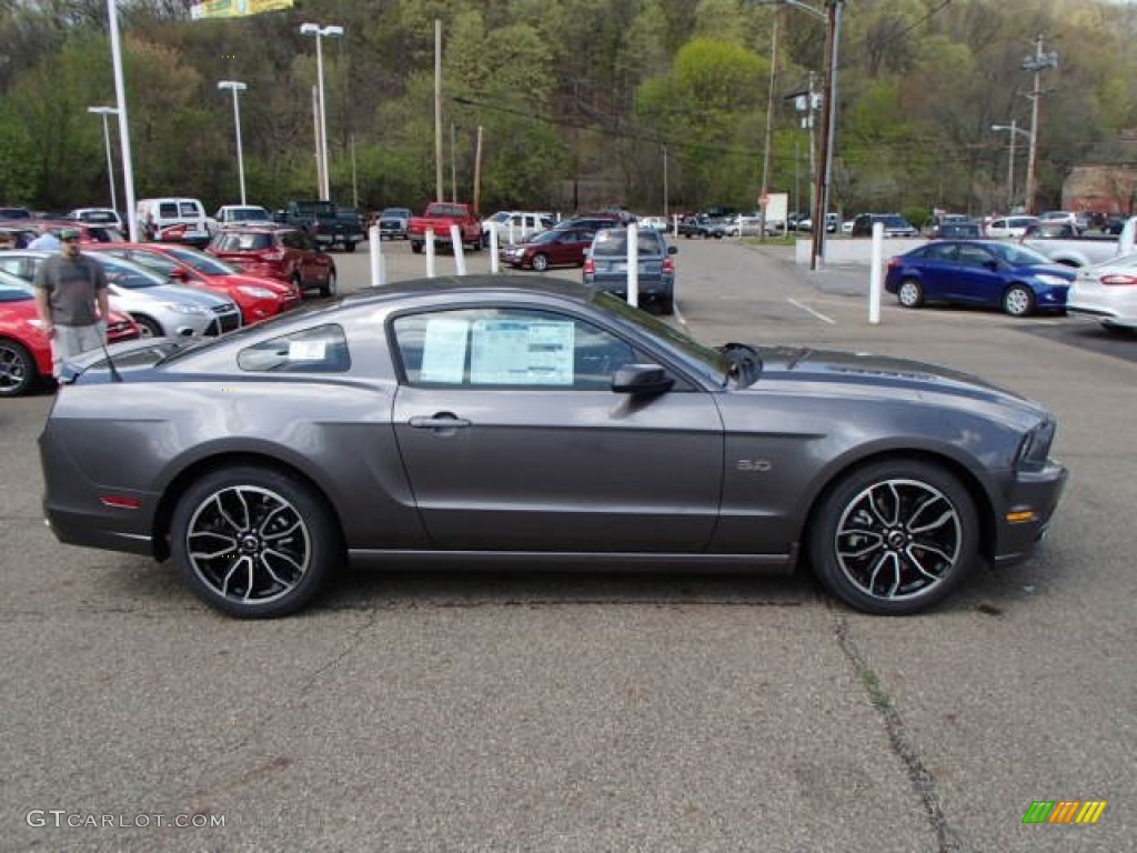 Sterling Gray 2014 Ford Mustang GT Premium Coupe Exterior Photo #80266371