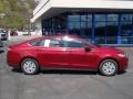 2013 Ruby Red Metallic Ford Fusion S  photo #1