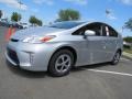 2013 Classic Silver Metallic Toyota Prius Three Hybrid  photo #3