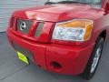 2008 Red Alert Nissan Titan XE King Cab  photo #11