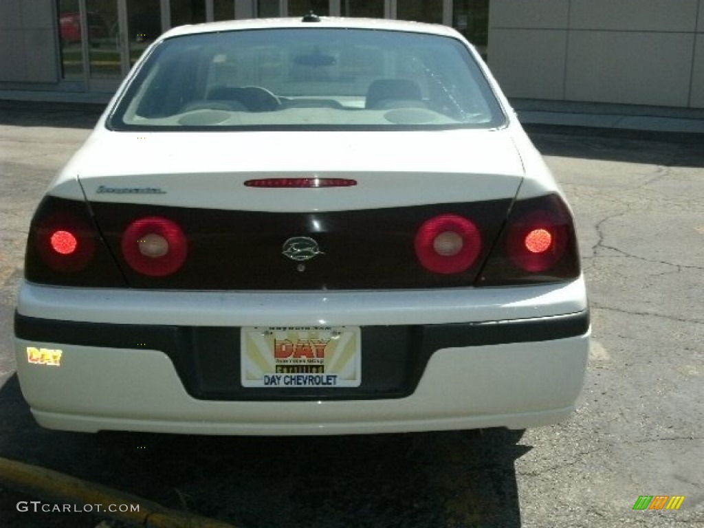 2003 Impala  - White / Medium Gray photo #4