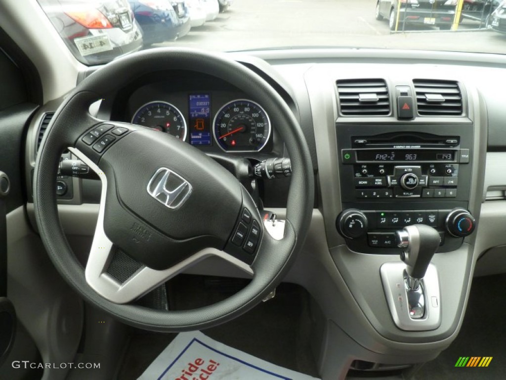 2010 CR-V EX AWD - Glacier Blue Metallic / Gray photo #10