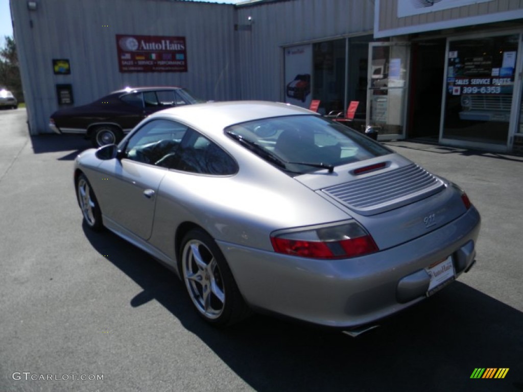 2004 911 Carrera 40th Anniversary Edition Coupe - GT Silver Metallic / Natural Leather Grey photo #4