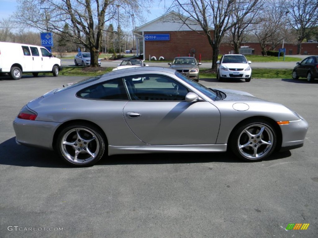 2004 911 Carrera 40th Anniversary Edition Coupe - GT Silver Metallic / Natural Leather Grey photo #8