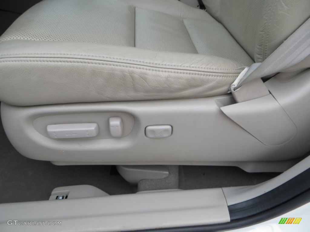 2008 RDX Technology - White Diamond Pearl / Taupe photo #36