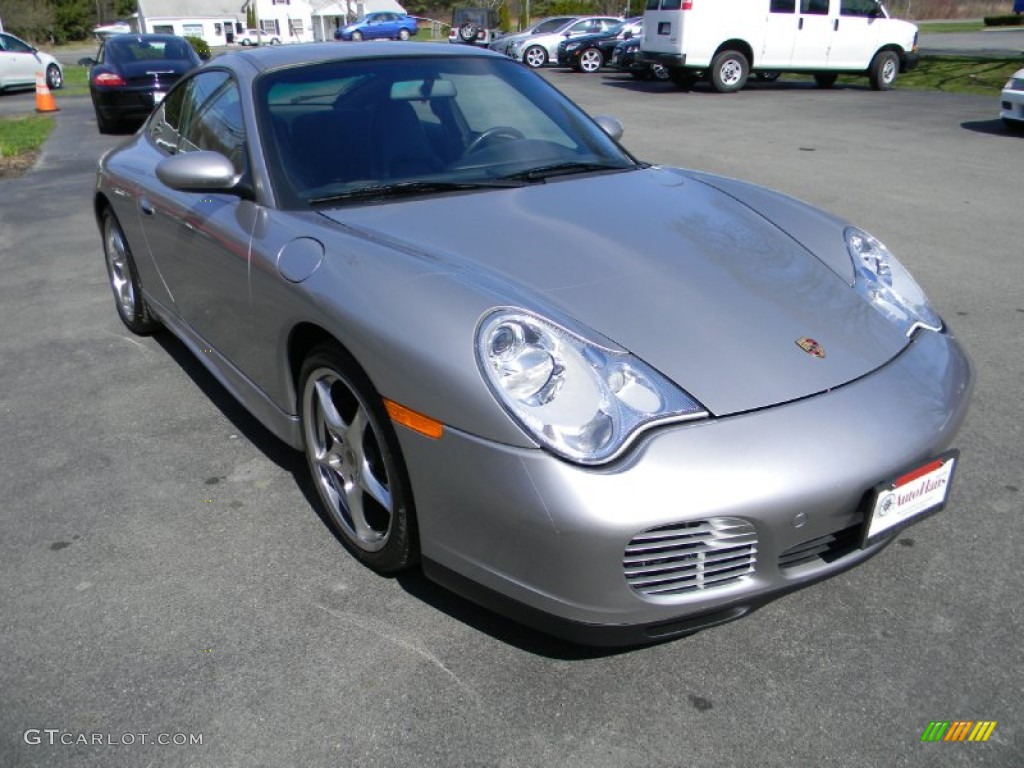 2004 911 Carrera 40th Anniversary Edition Coupe - GT Silver Metallic / Natural Leather Grey photo #10